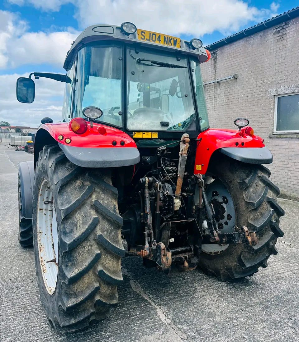 Farm tractor at Smeaton Hall Farm